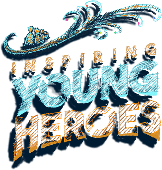 Inspiring Young Heroes Logo
